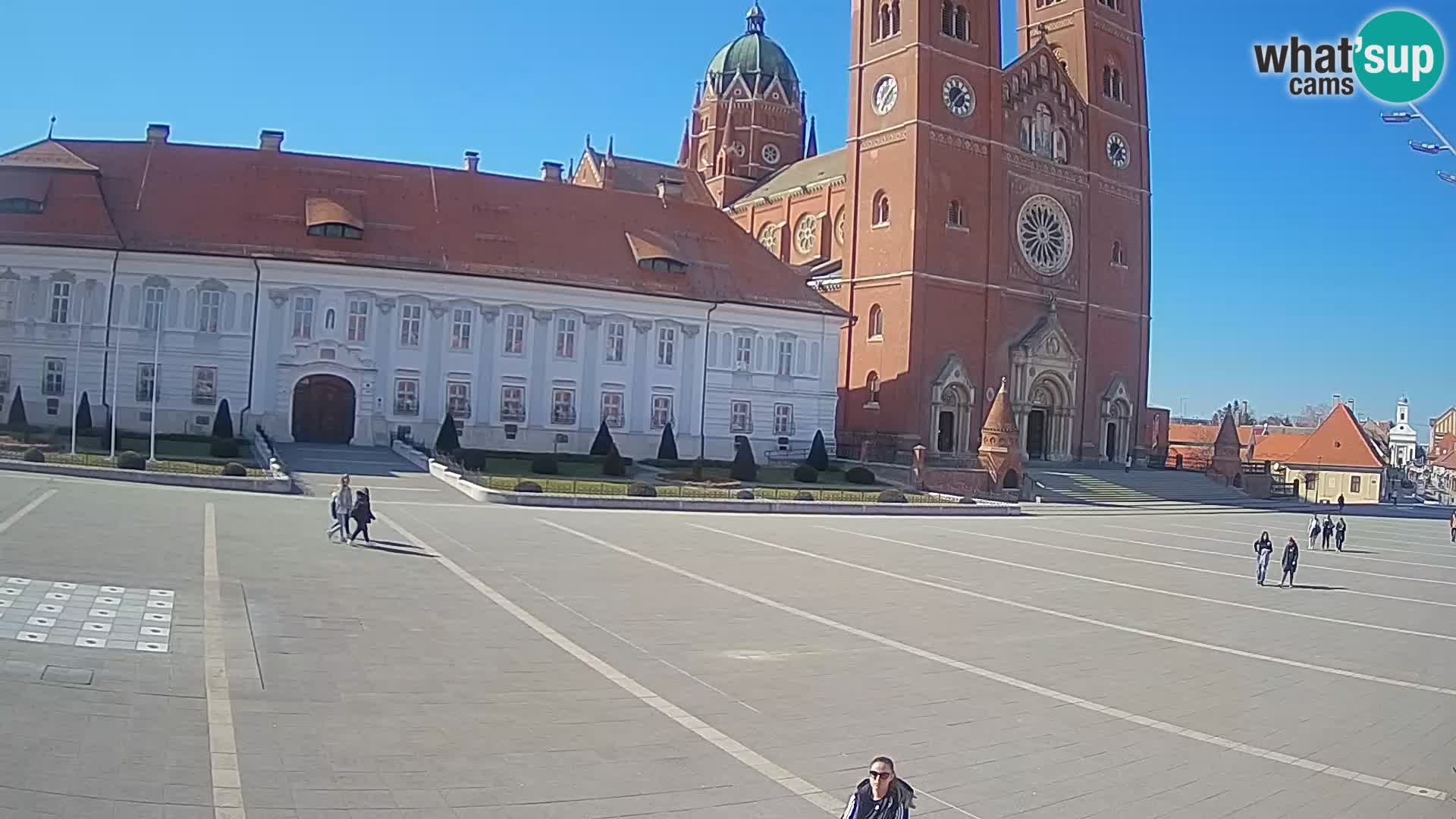 Camera en vivo Đakovo Catedral Sv. Petra