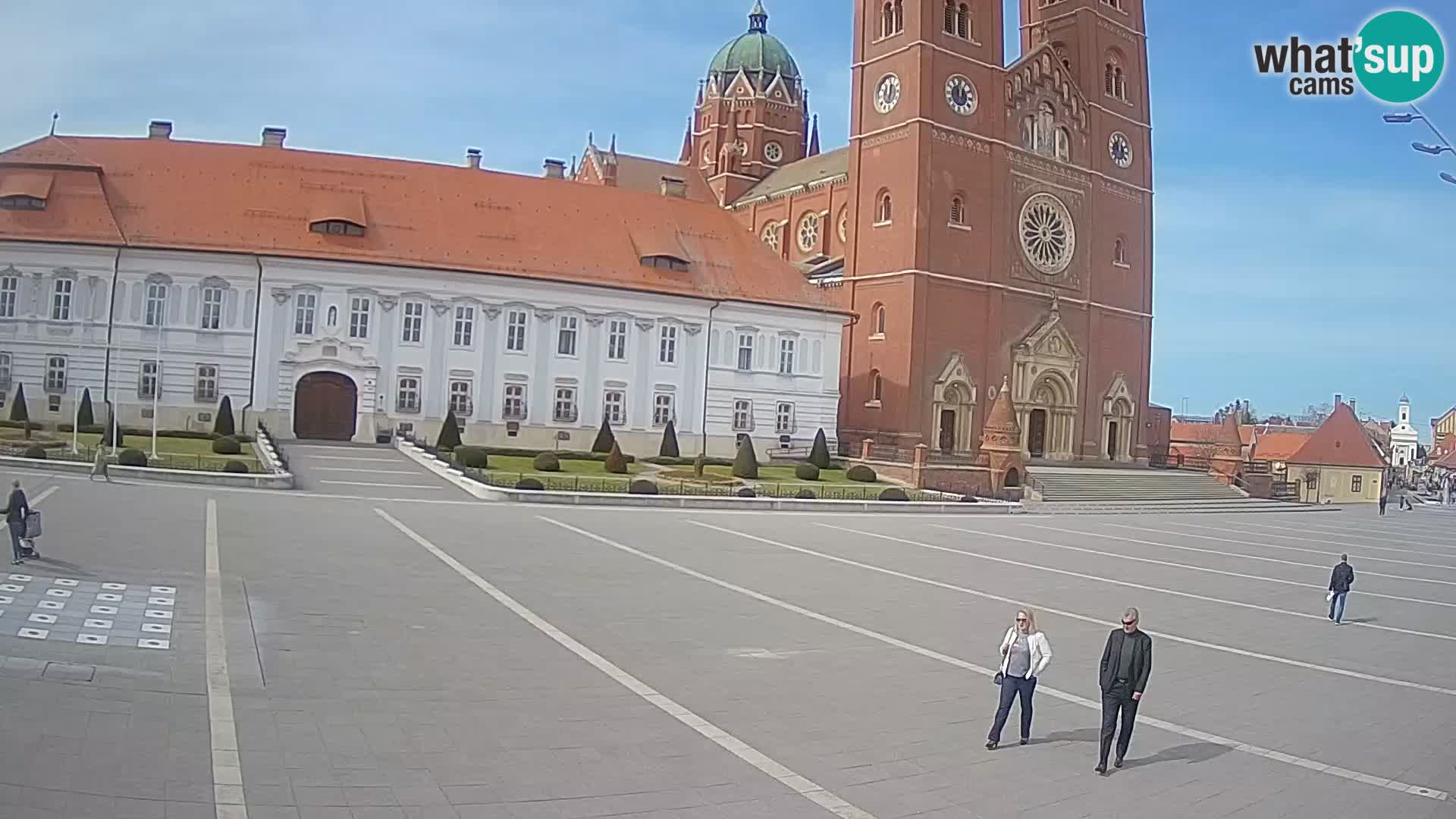 Webcam Đakovo Cathédrale Saint-Pierre