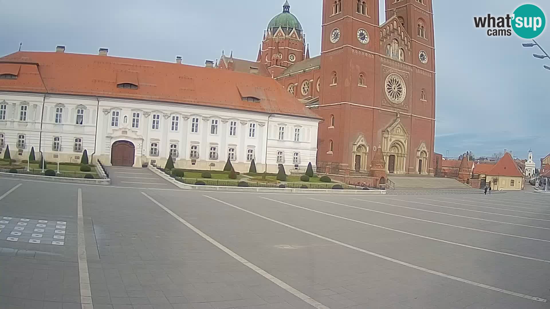 Webcam Đakovo Cathédrale Saint-Pierre