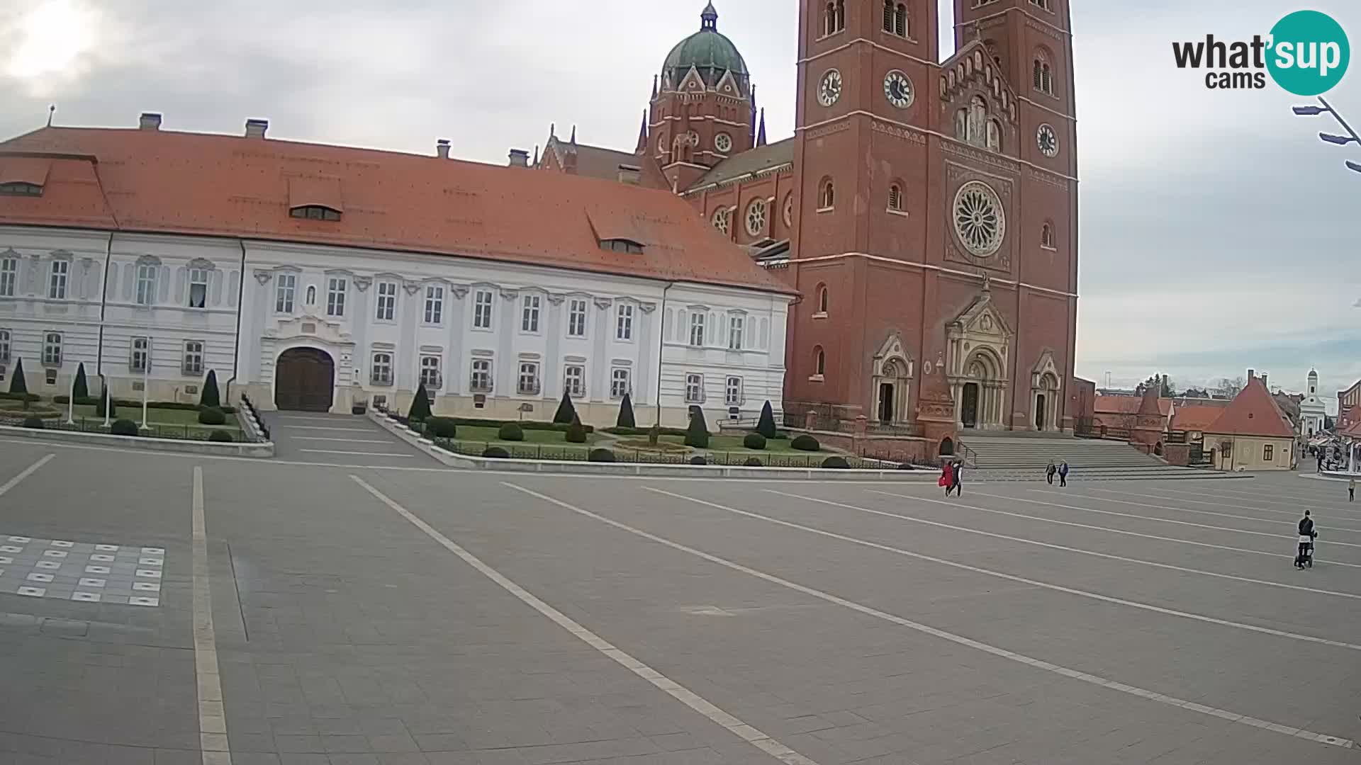 Webcam Đakovo Cathédrale Saint-Pierre