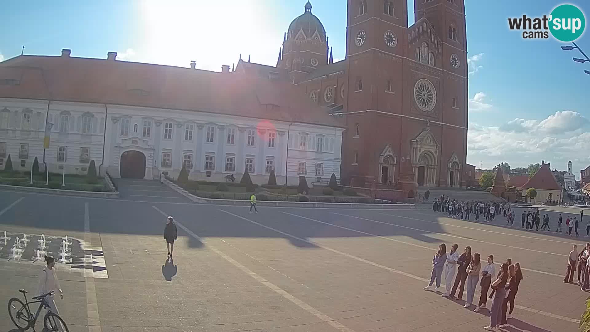 Camera en vivo Đakovo Catedral Sv. Petra