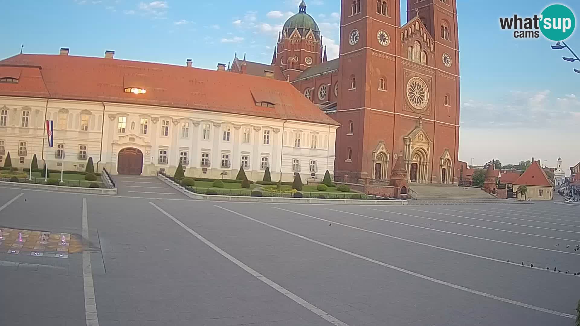 Webcam Đakovo Cathédrale Saint-Pierre