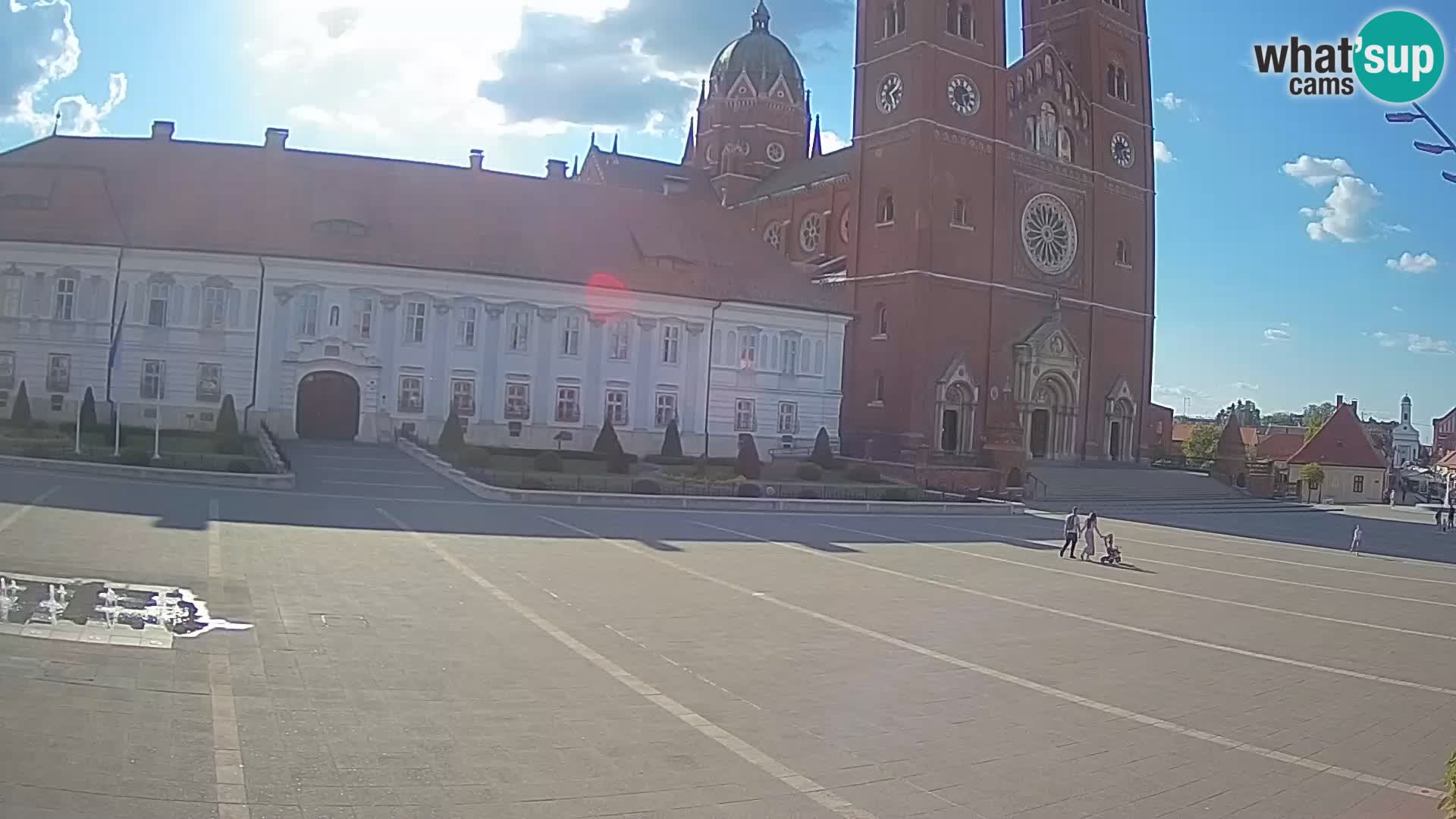 Webcam Đakovo Cathédrale Saint-Pierre