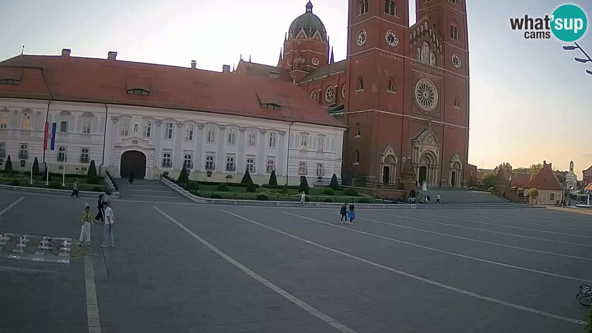 Webcam Đakovo Cathédrale Saint-Pierre