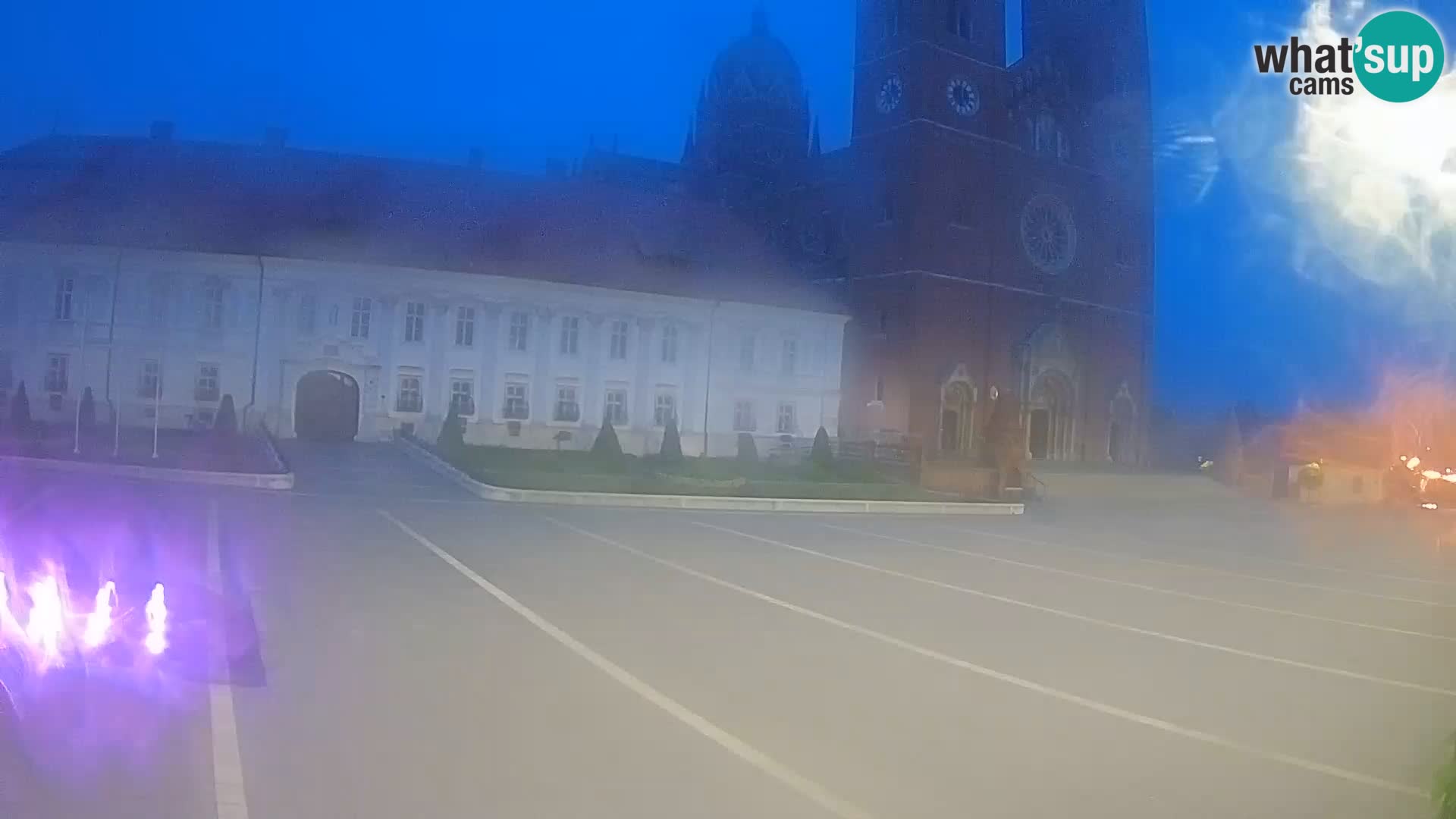 Webcam Đakovo Cathédrale Saint-Pierre