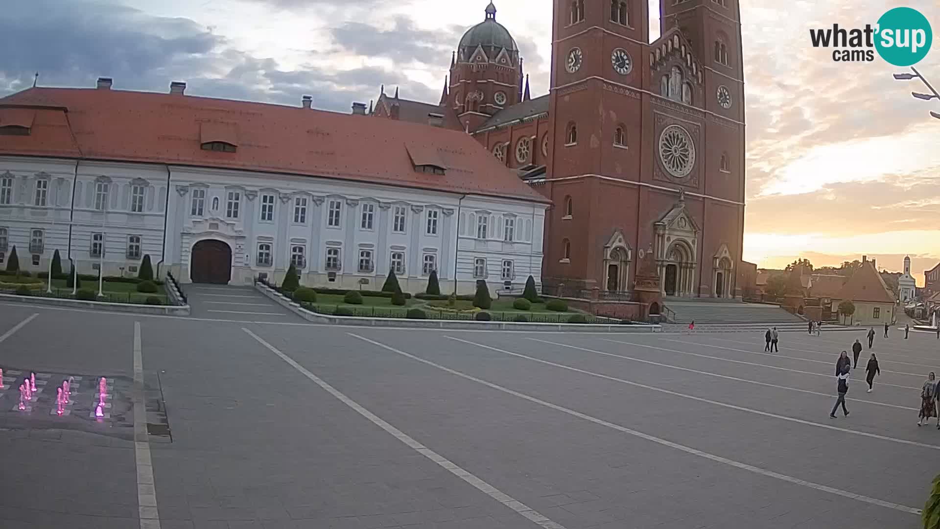 Webcam Đakovo Cathédrale Saint-Pierre