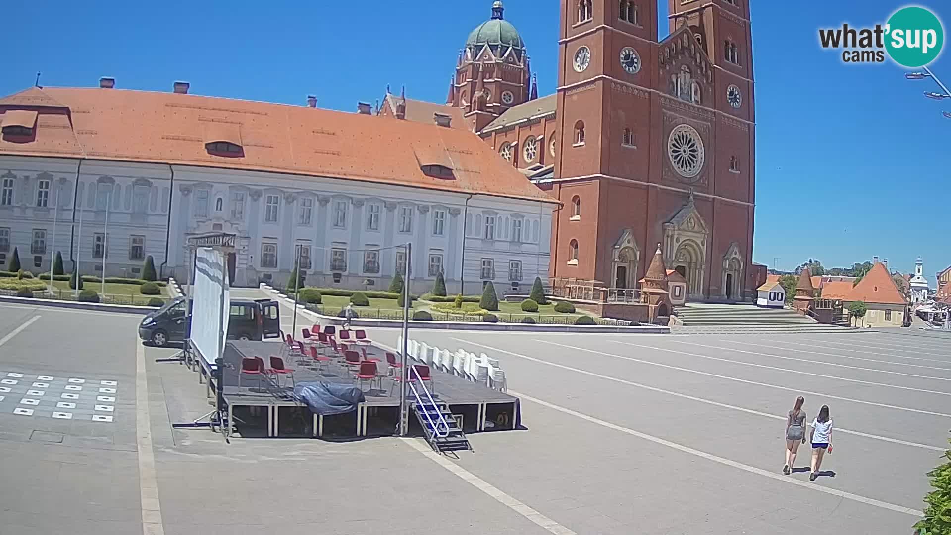 Webcam Đakovo Cathedral Sv. Petra