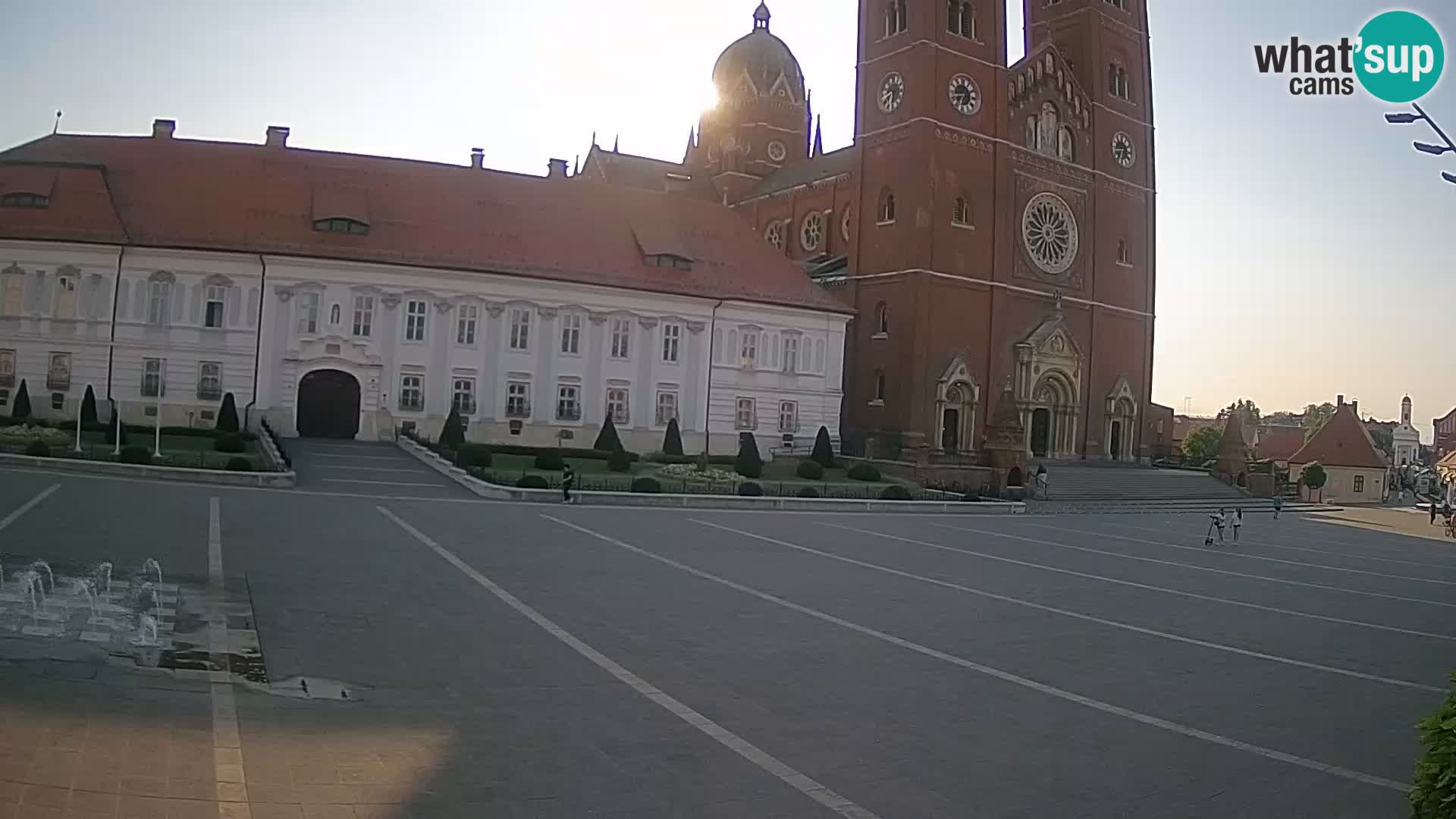 Webcam Đakovo Cathédrale Saint-Pierre