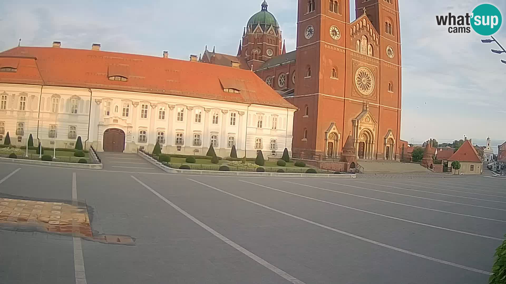 Webcam Đakovo Cathédrale Saint-Pierre