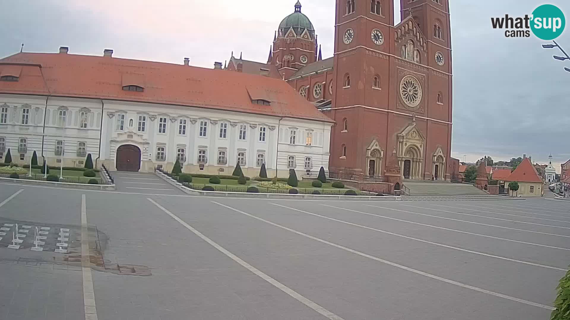Webcam Đakovo Cathédrale Saint-Pierre