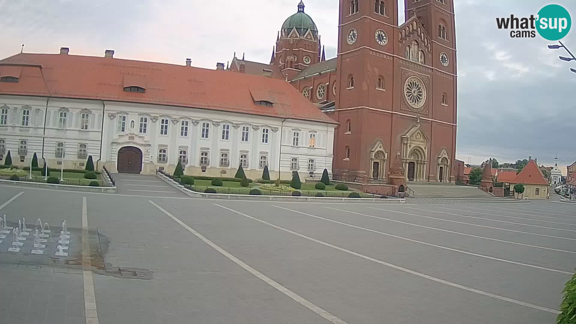 Webcam Đakovo Cathédrale Saint-Pierre