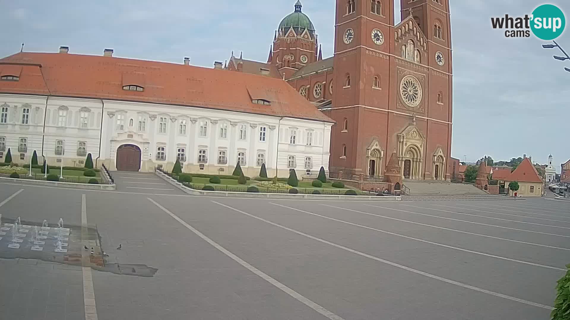 Webcam Đakovo Cathédrale Saint-Pierre