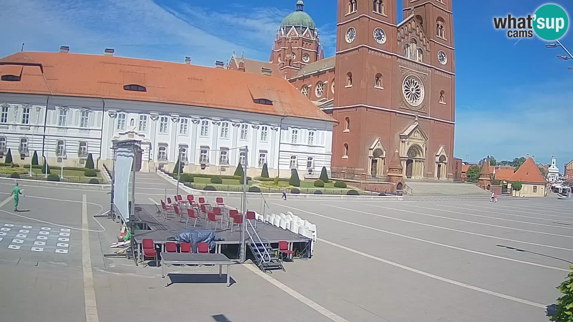 Webcam Đakovo Cathédrale Saint-Pierre