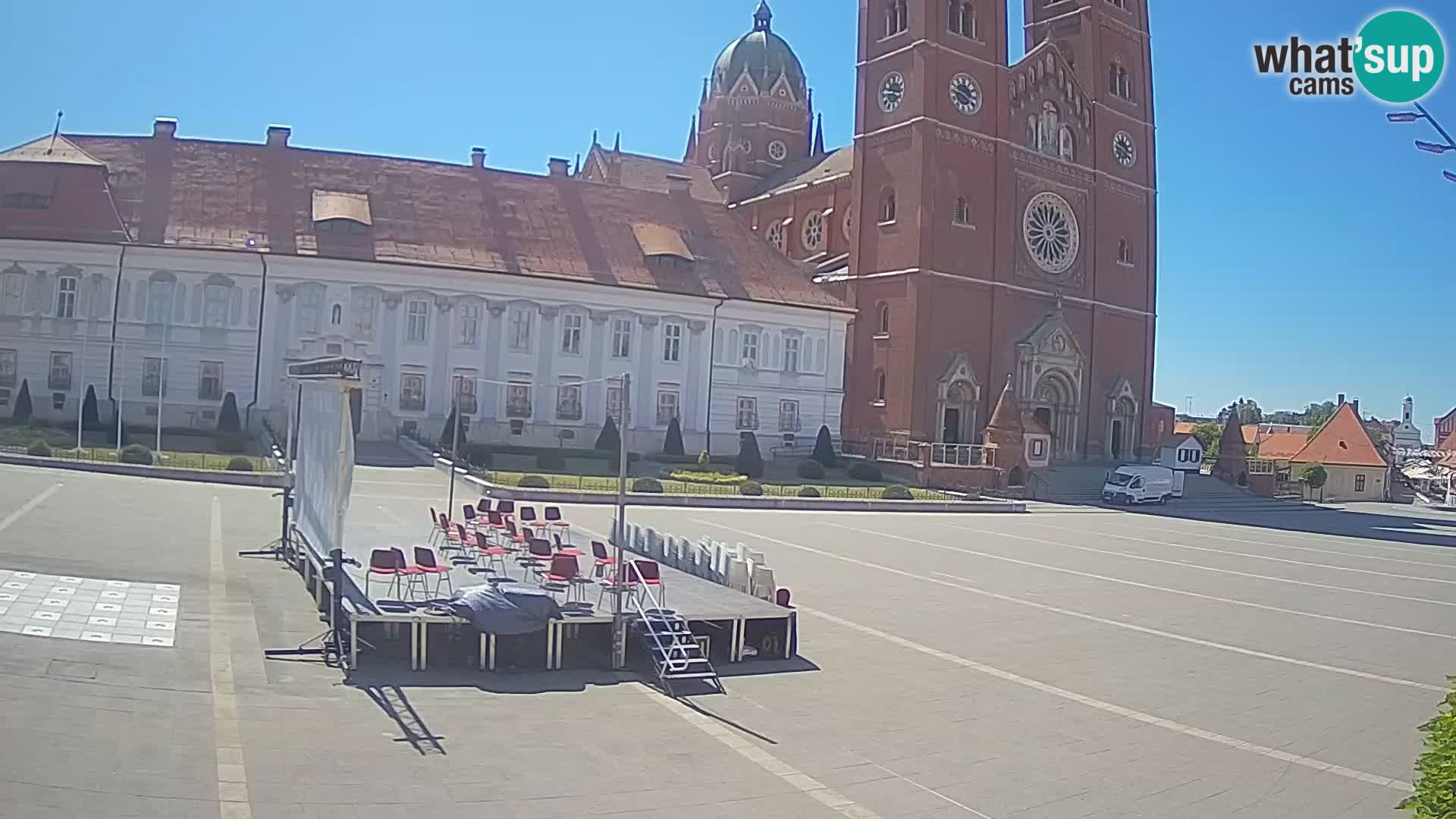 Webcam Đakovo Cathédrale Saint-Pierre