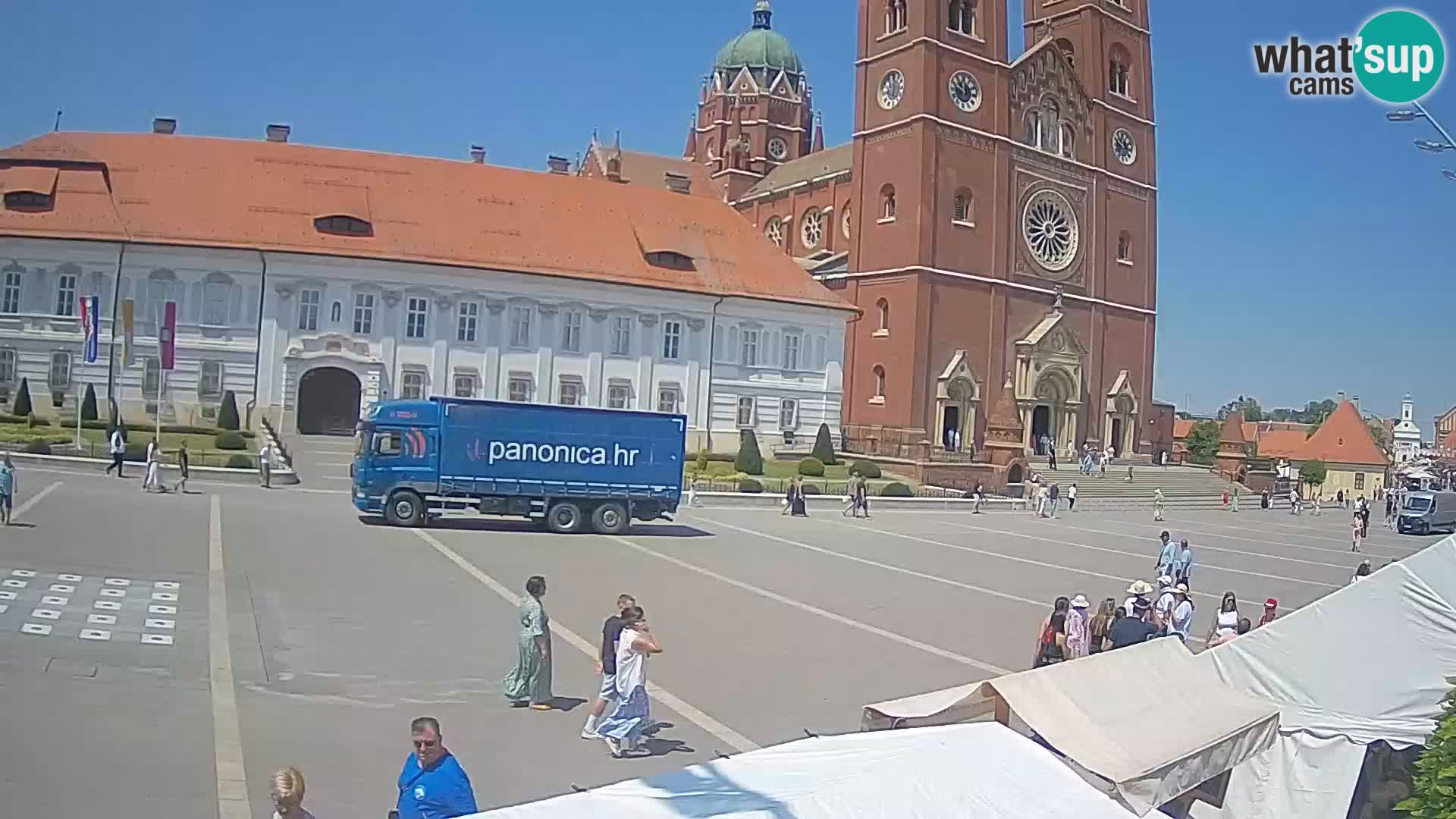 Kamera v živo Đakovo Katedrala Sv. Petra