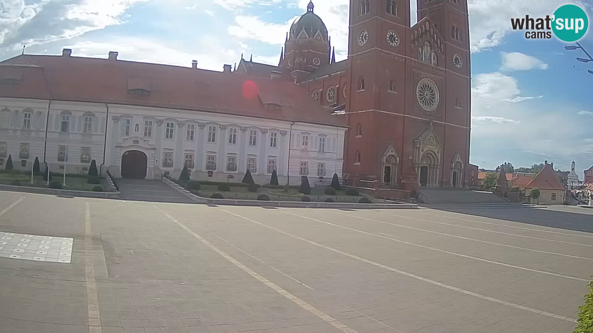 Webcam Đakovo Cathédrale Saint-Pierre