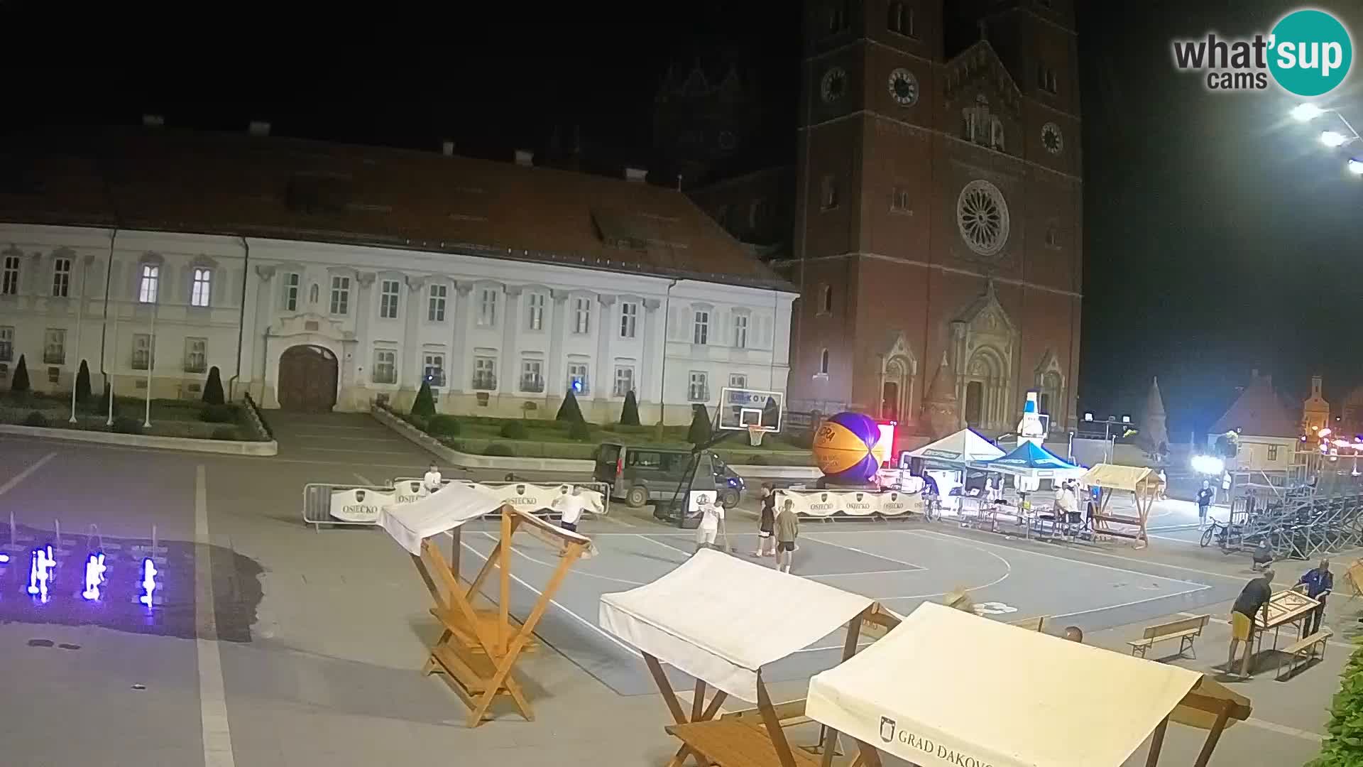 Webcam Đakovo Cathédrale Saint-Pierre
