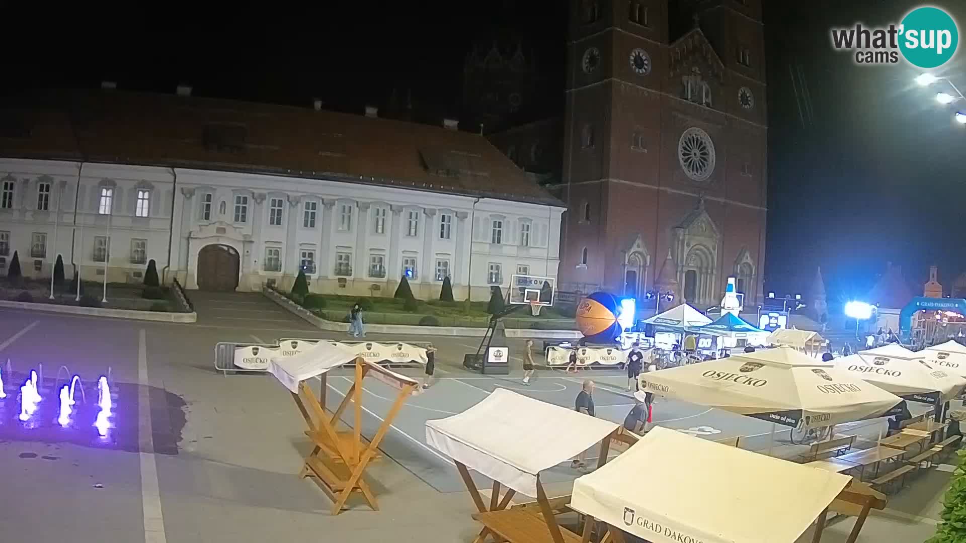 Webcam Đakovo Cathédrale Saint-Pierre