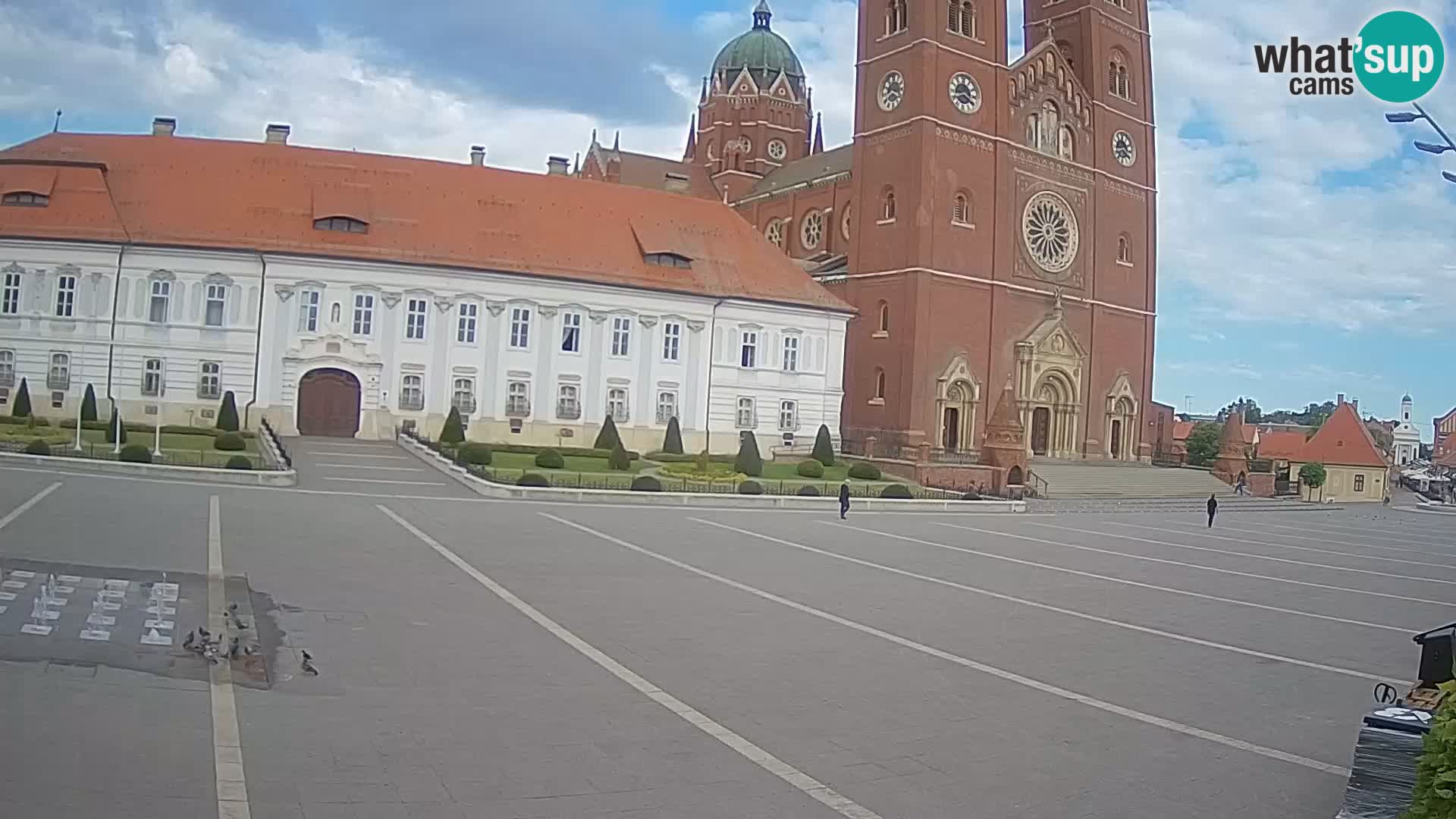 Webcam Đakovo Cathédrale Saint-Pierre
