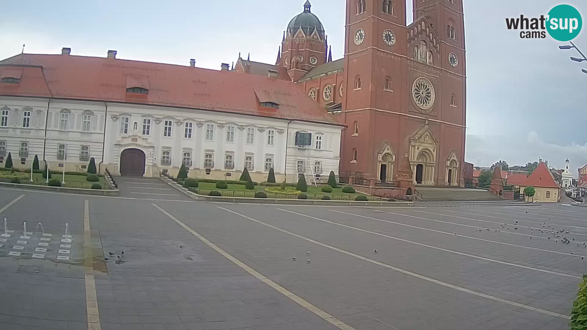 Camera en vivo Đakovo Catedral Sv. Petra
