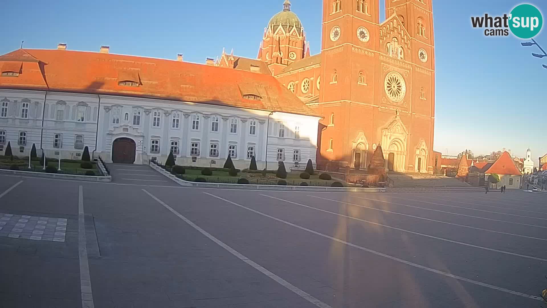 Webcam Đakovo Cathédrale Saint-Pierre