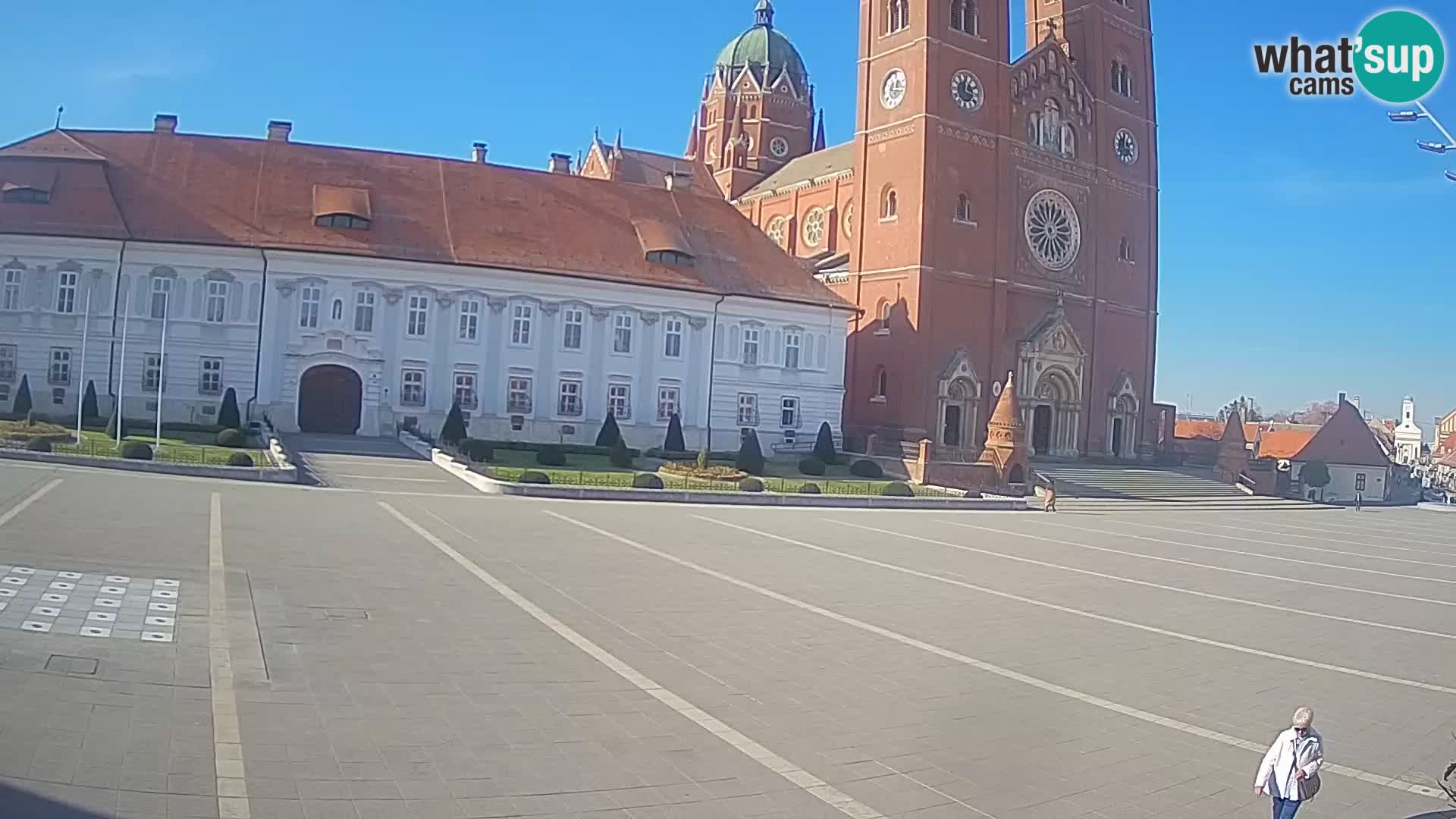 Webcam Đakovo Cathédrale Saint-Pierre