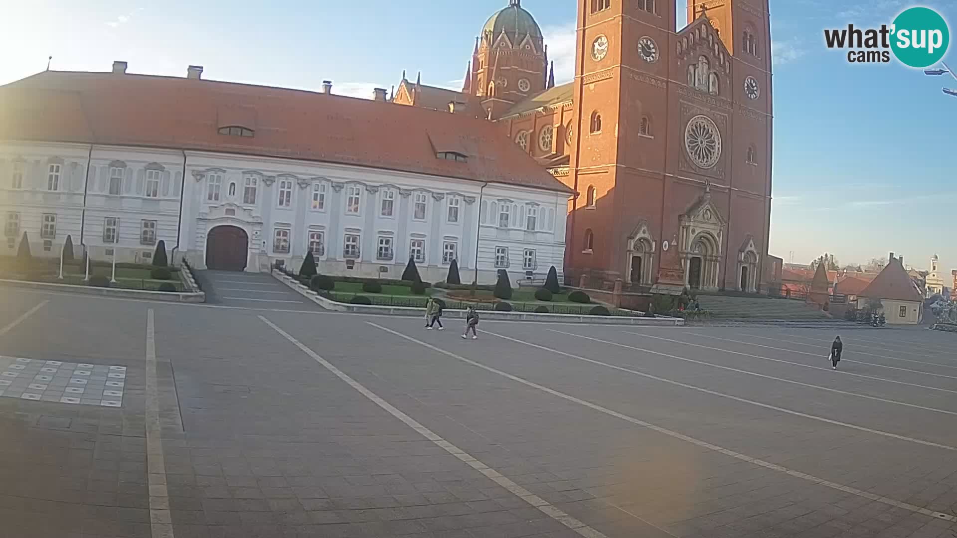 Webcam Đakovo Cathédrale Saint-Pierre