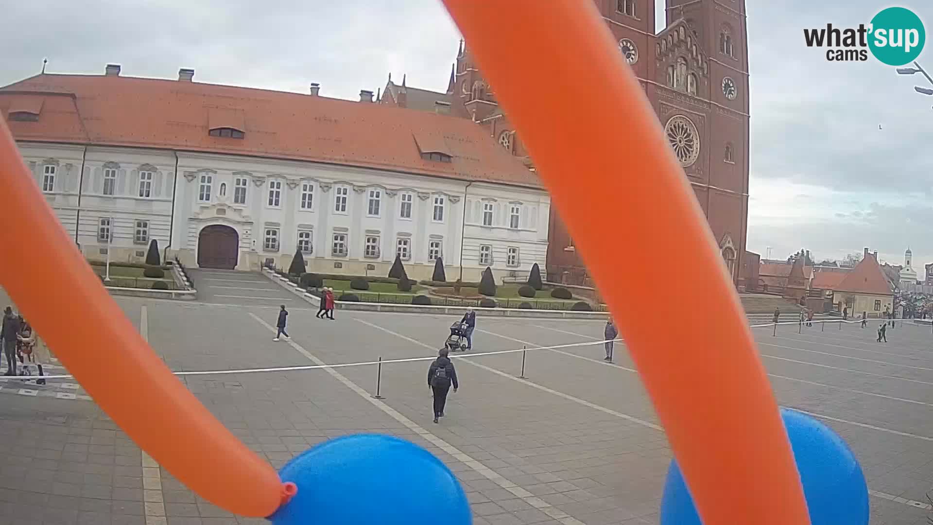Webcam Đakovo Cathédrale Saint-Pierre