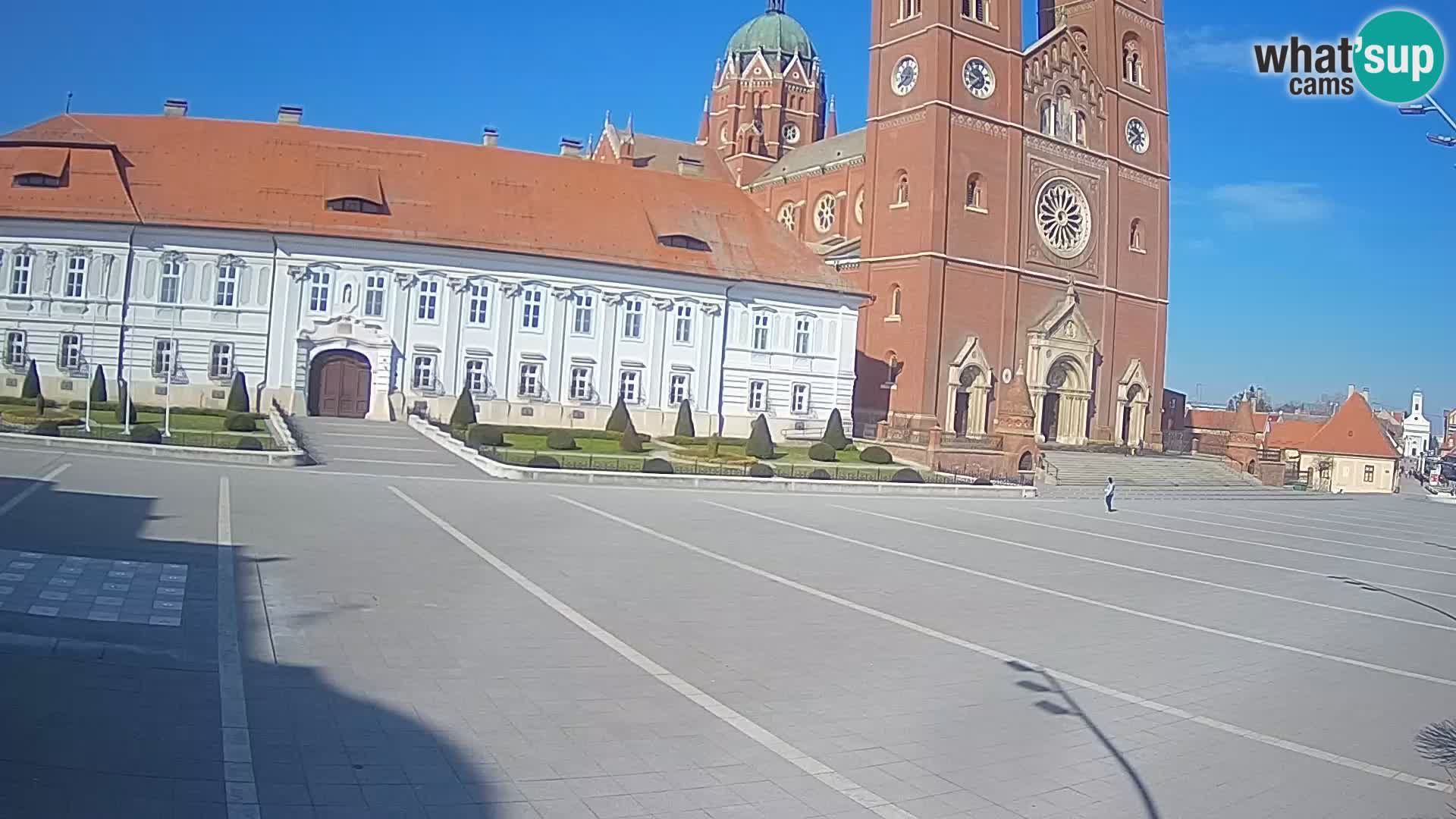 Webcam Đakovo Cathédrale Saint-Pierre
