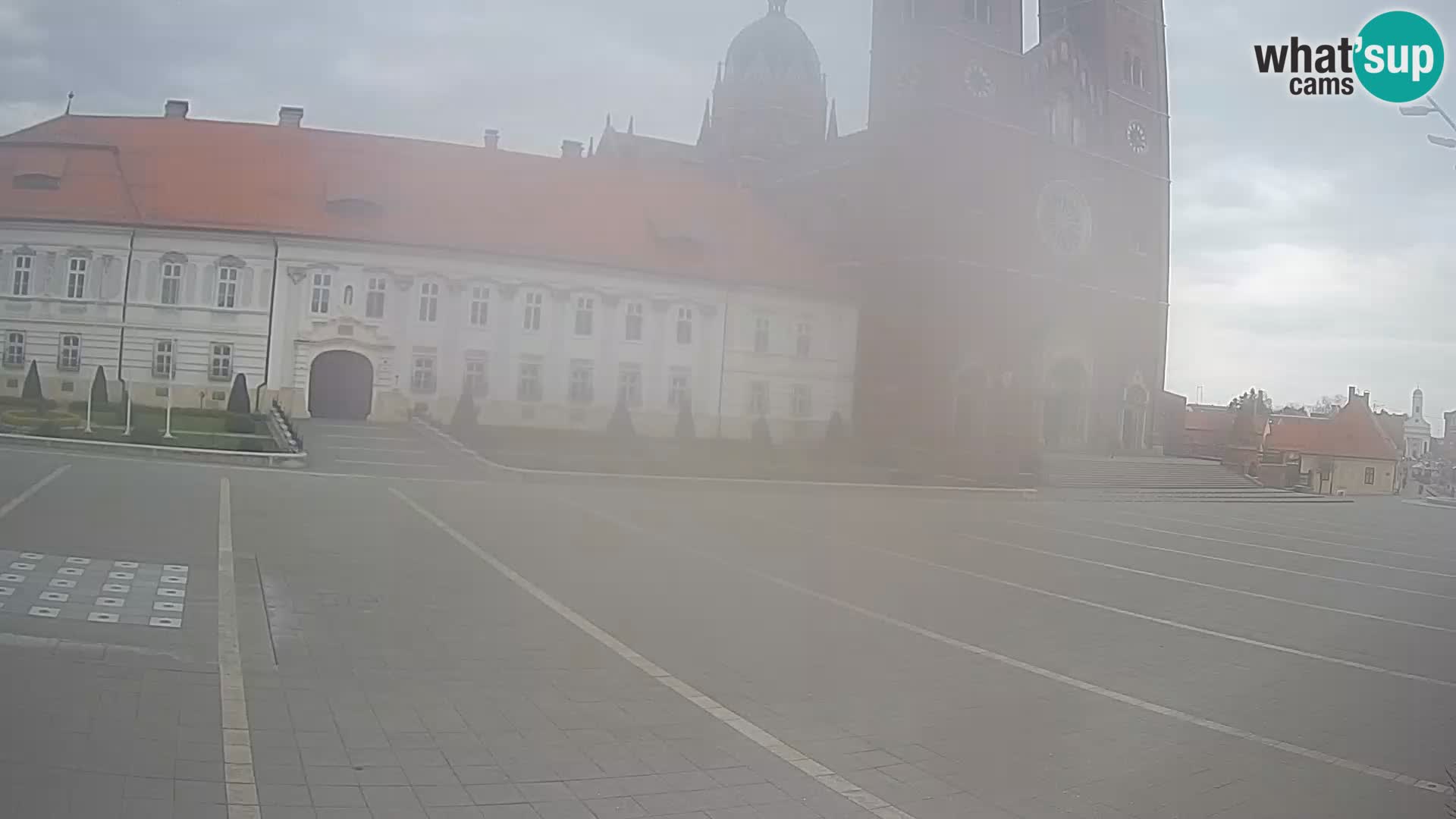 Webcam Đakovo Cathédrale Saint-Pierre