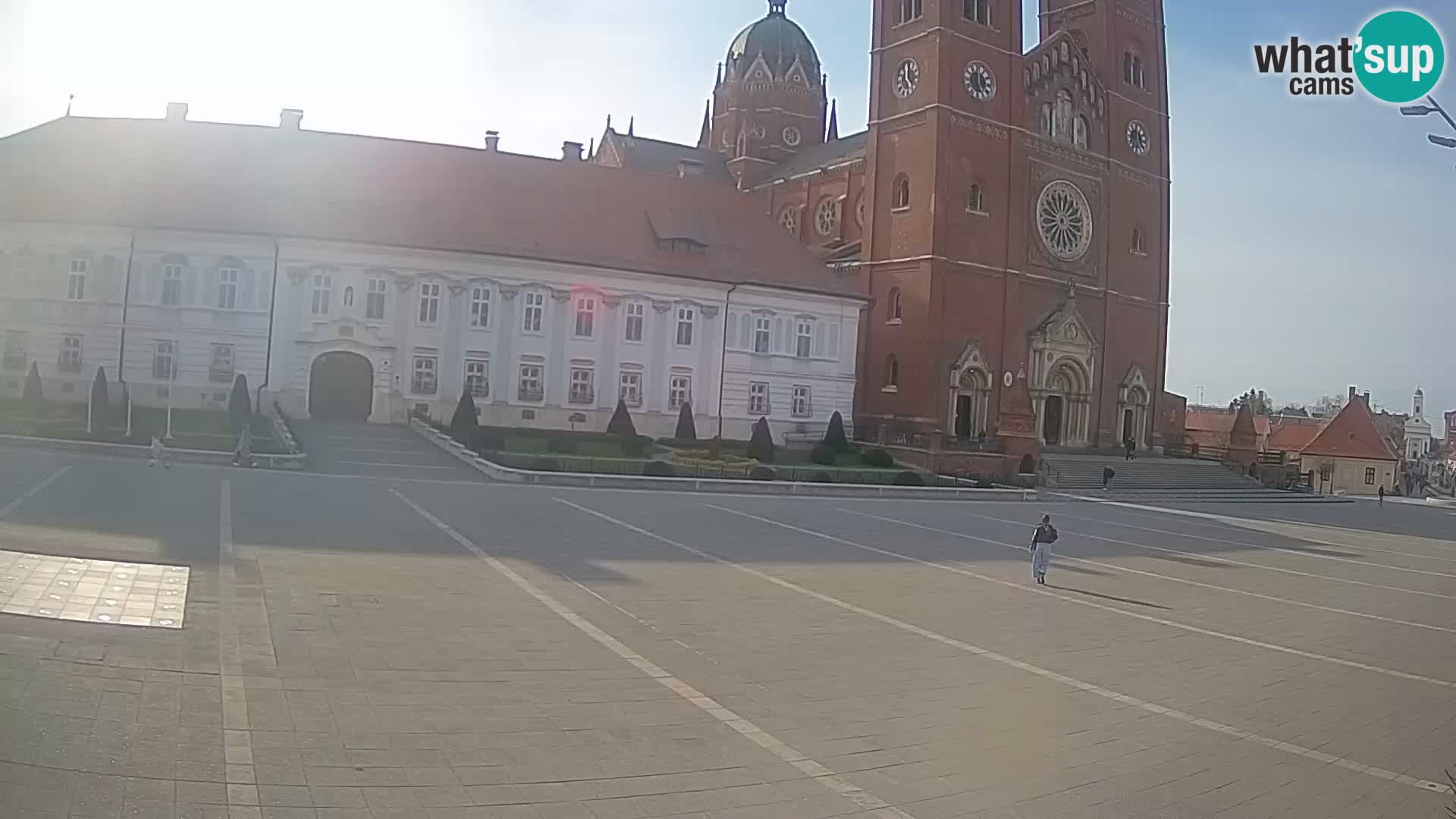 Webcam Đakovo Cathédrale Saint-Pierre