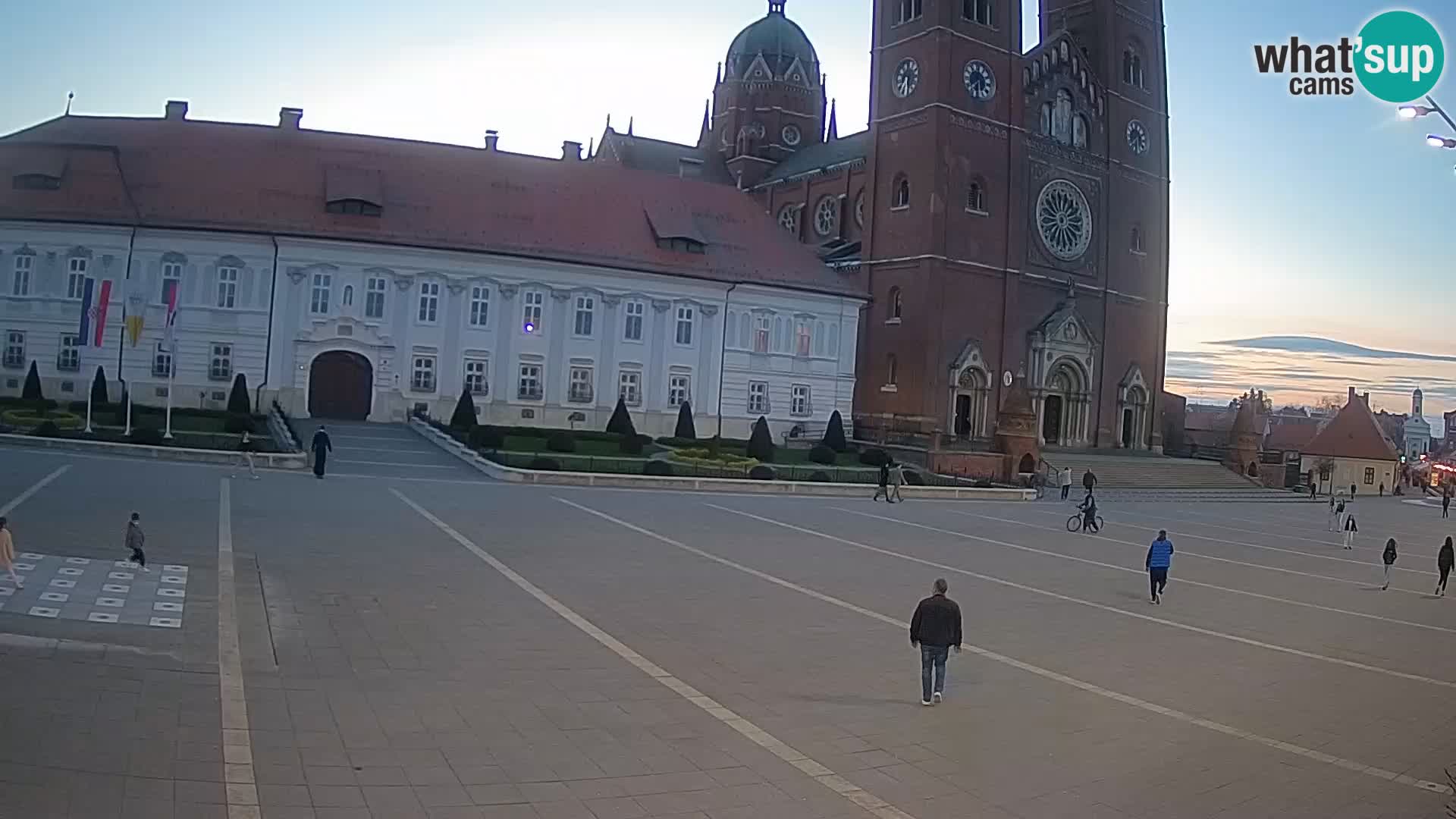 Webcam Đakovo Cathédrale Saint-Pierre