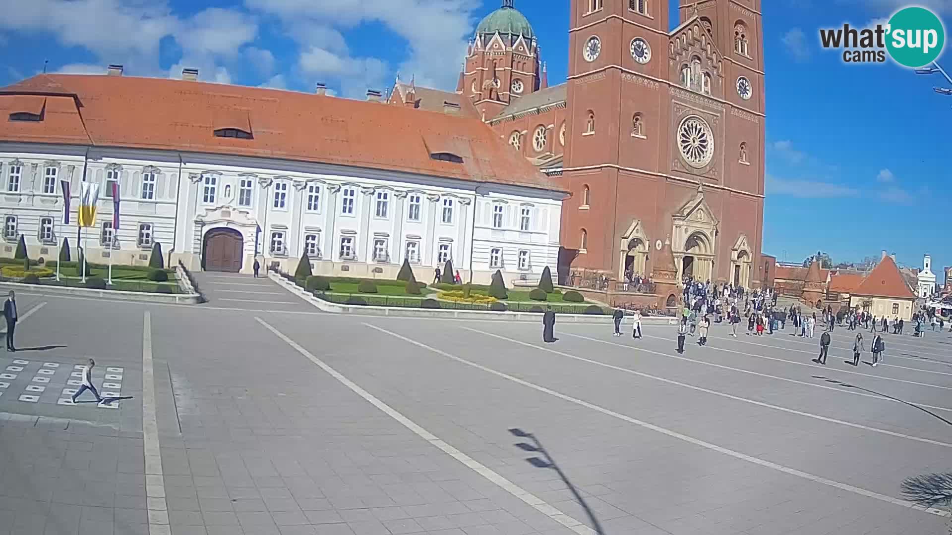 Camera en vivo Đakovo Catedral Sv. Petra