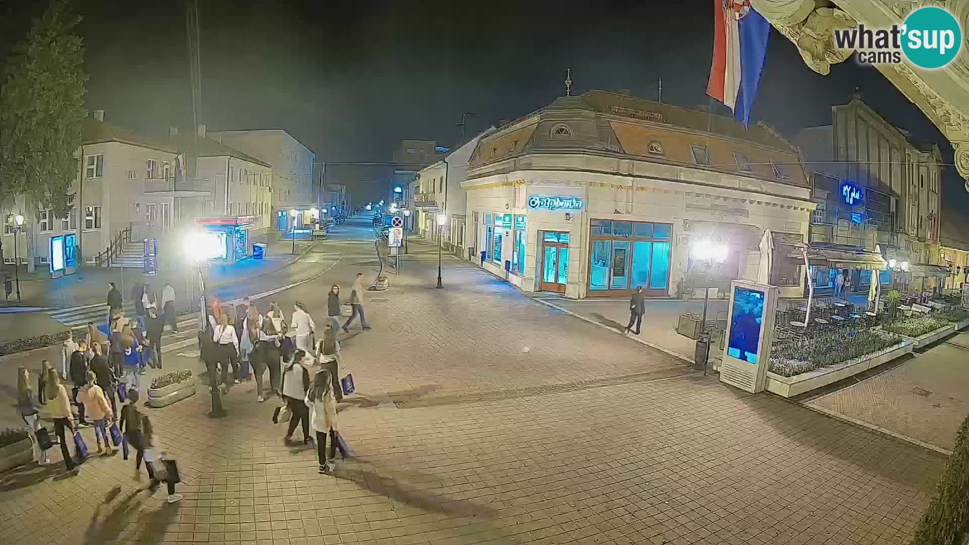 Djakovo live webcam – Korzo