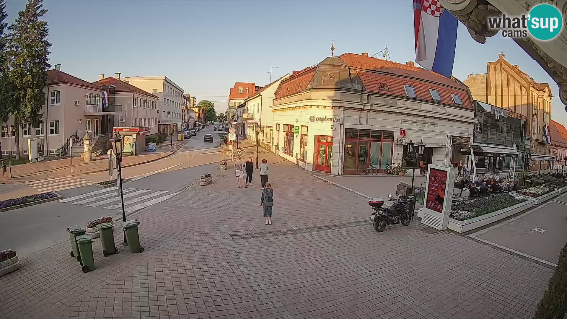 Djakovo webcam – Korzo