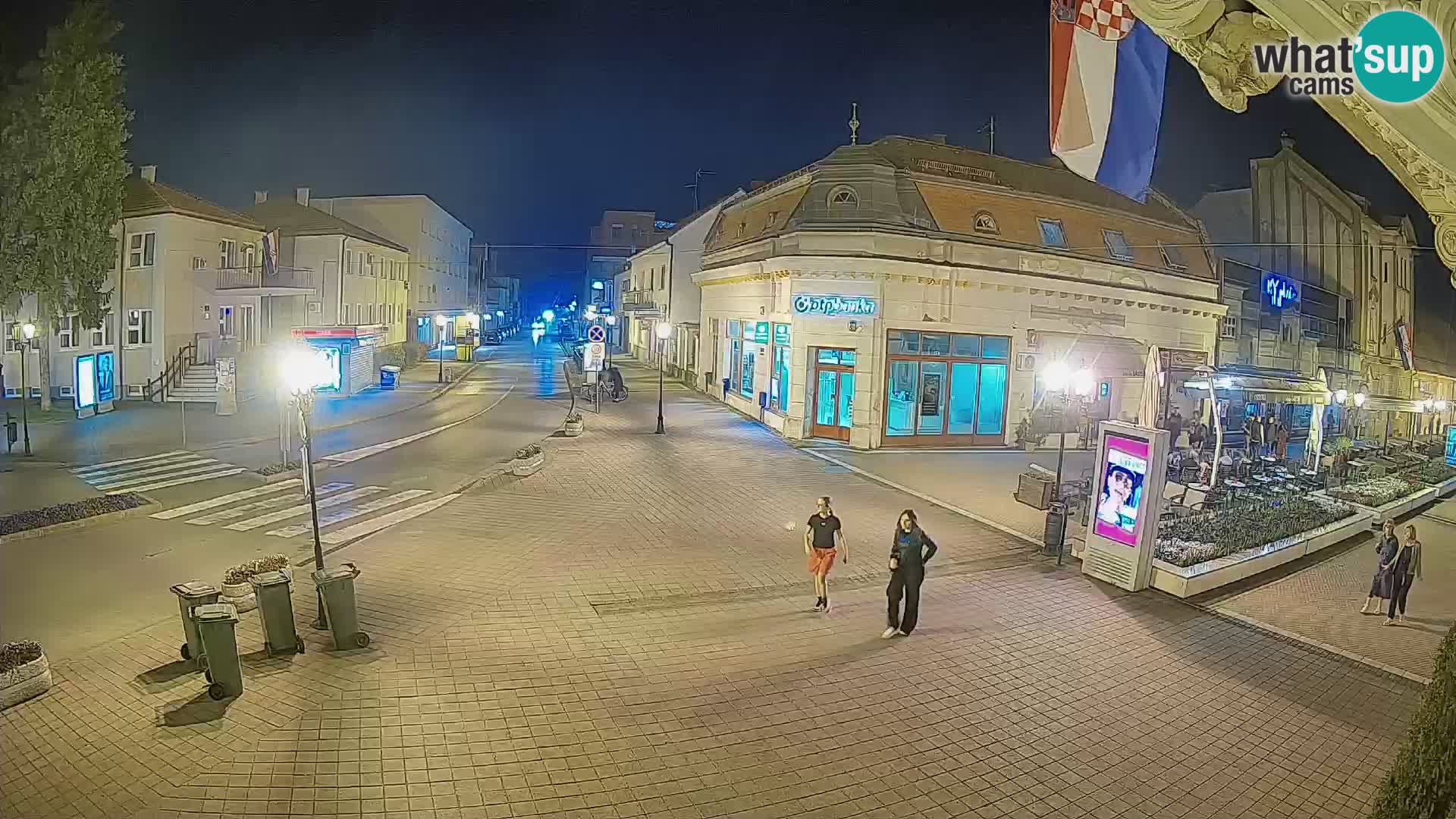 Djakovo live webcam – Korzo
