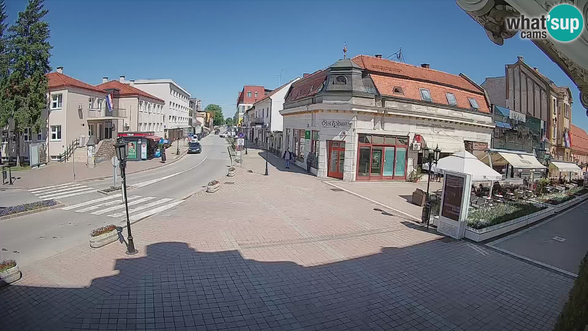 Djakovo live webcam – Korzo