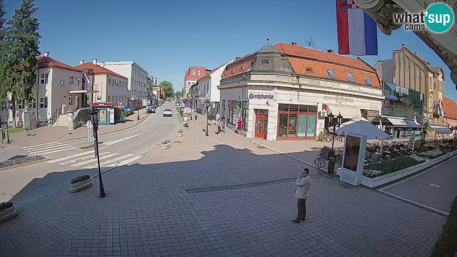 Djakovo webcam – Korzo