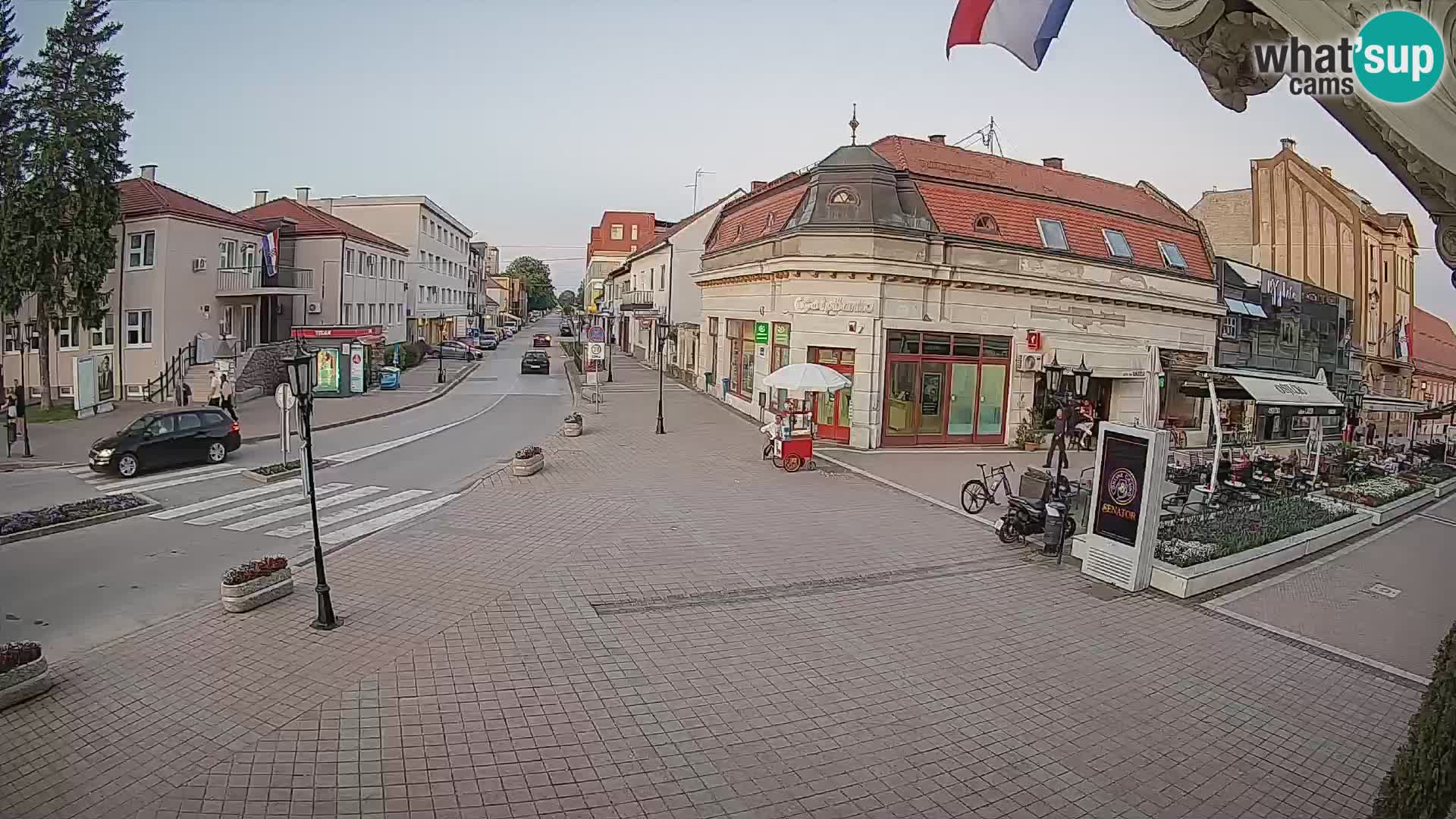 Djakovo live webcam – Korzo