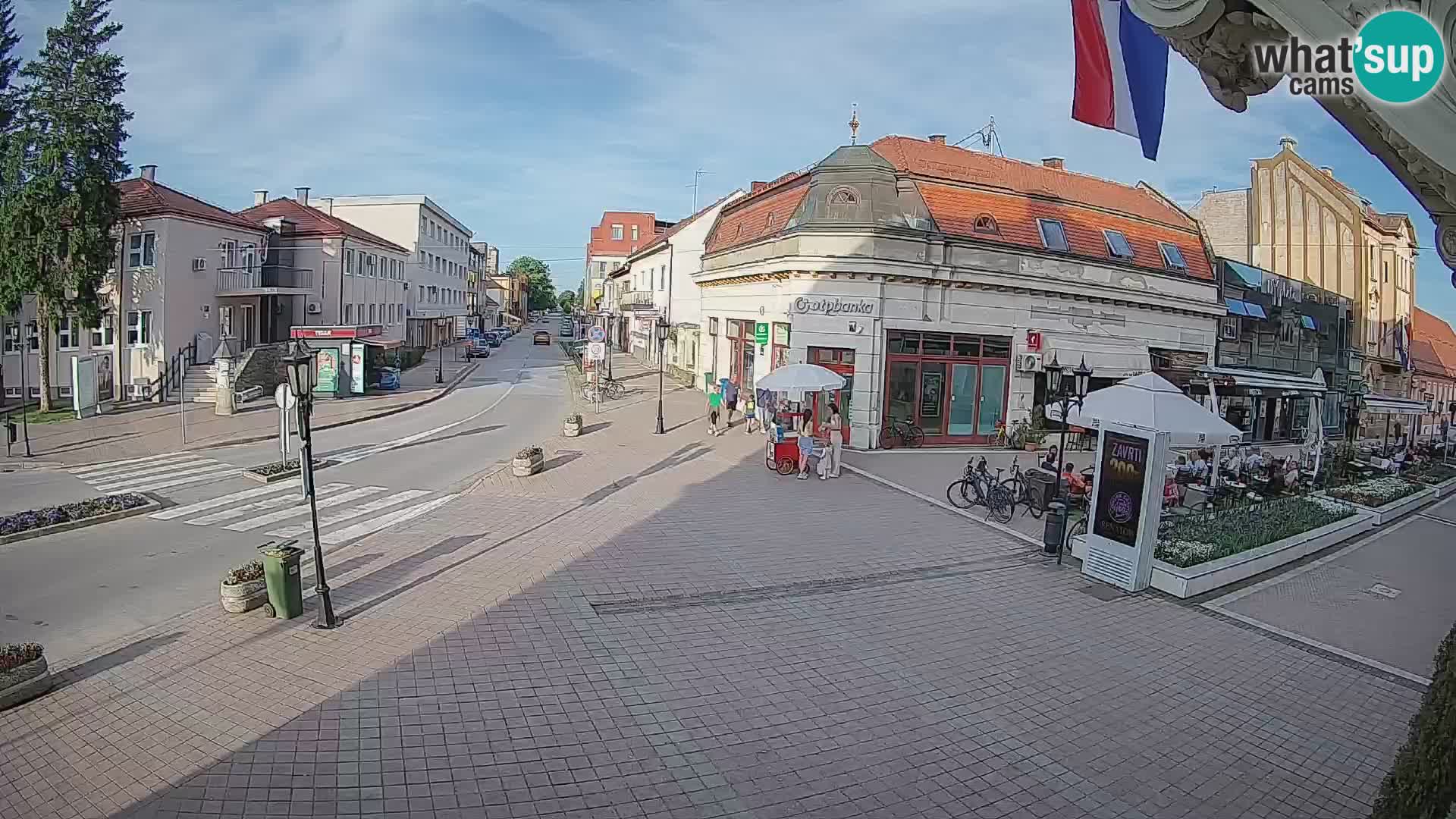 Djakovo live webcam – Korzo
