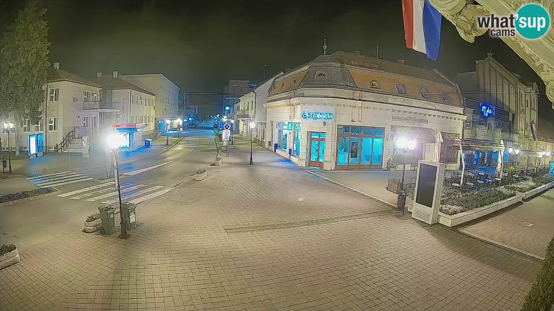 Djakovo webcam – Korzo