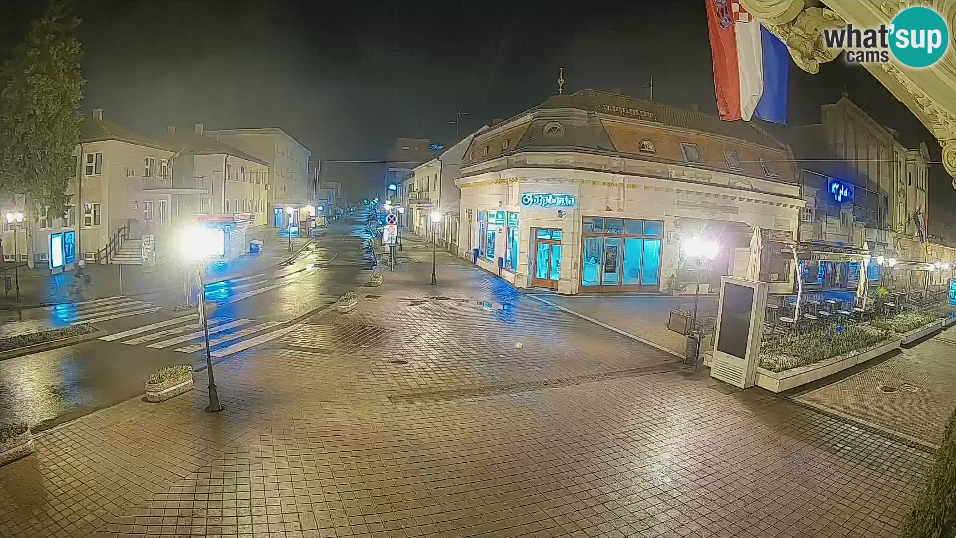 Djakovo live webcam – Korzo