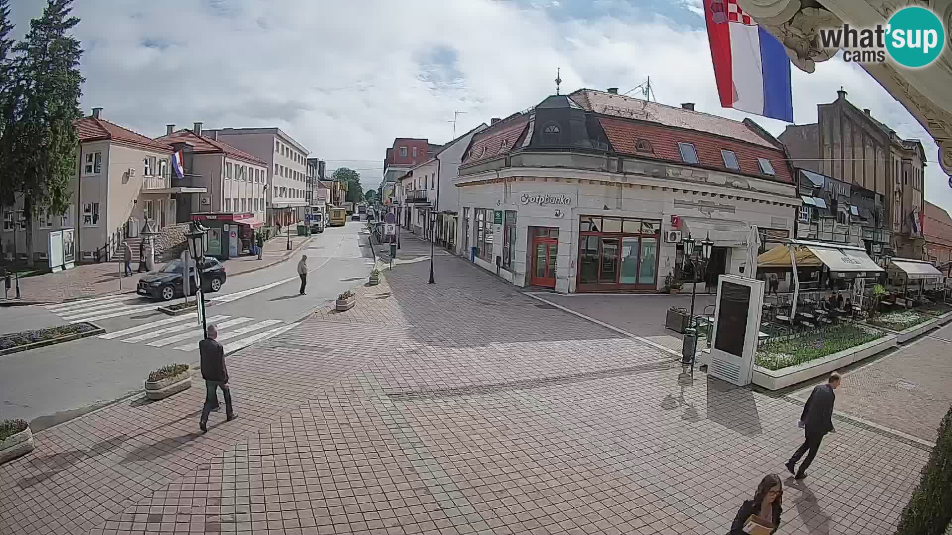 Djakovo webcam – Korzo