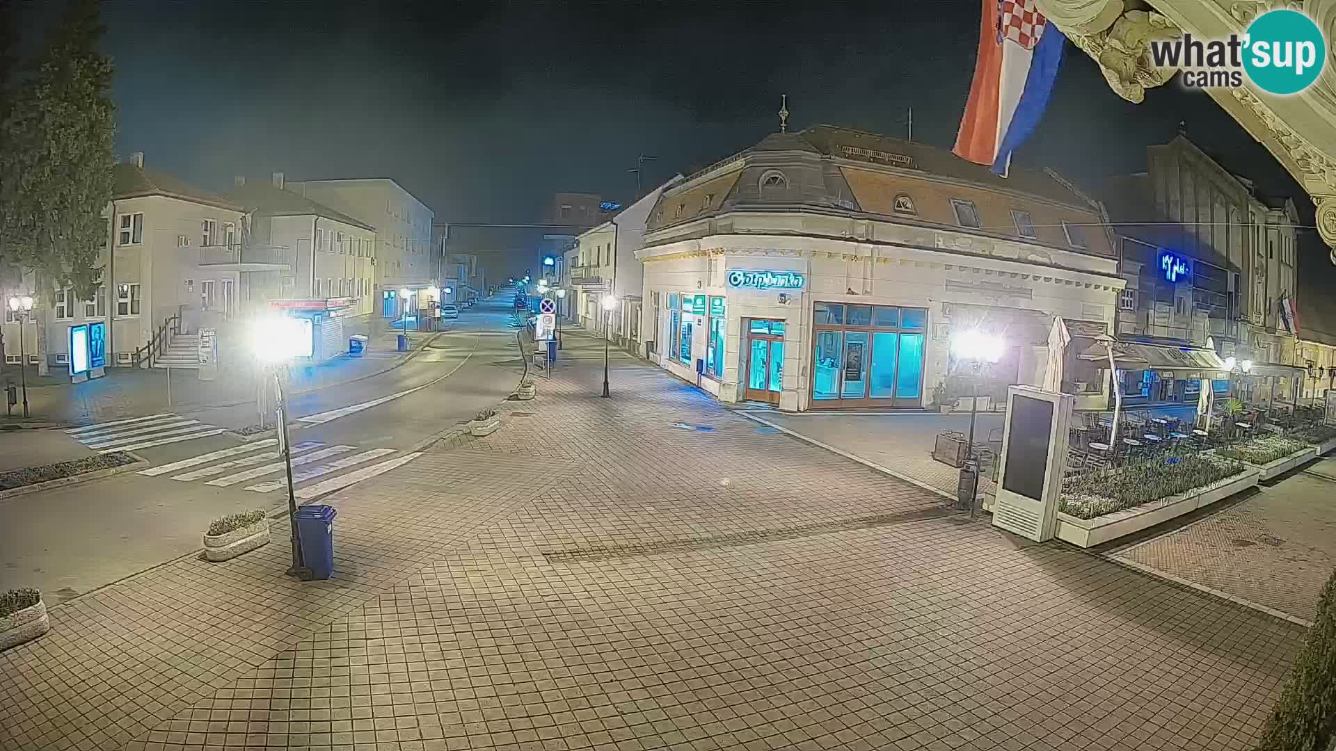 Djakovo live webcam – Korzo