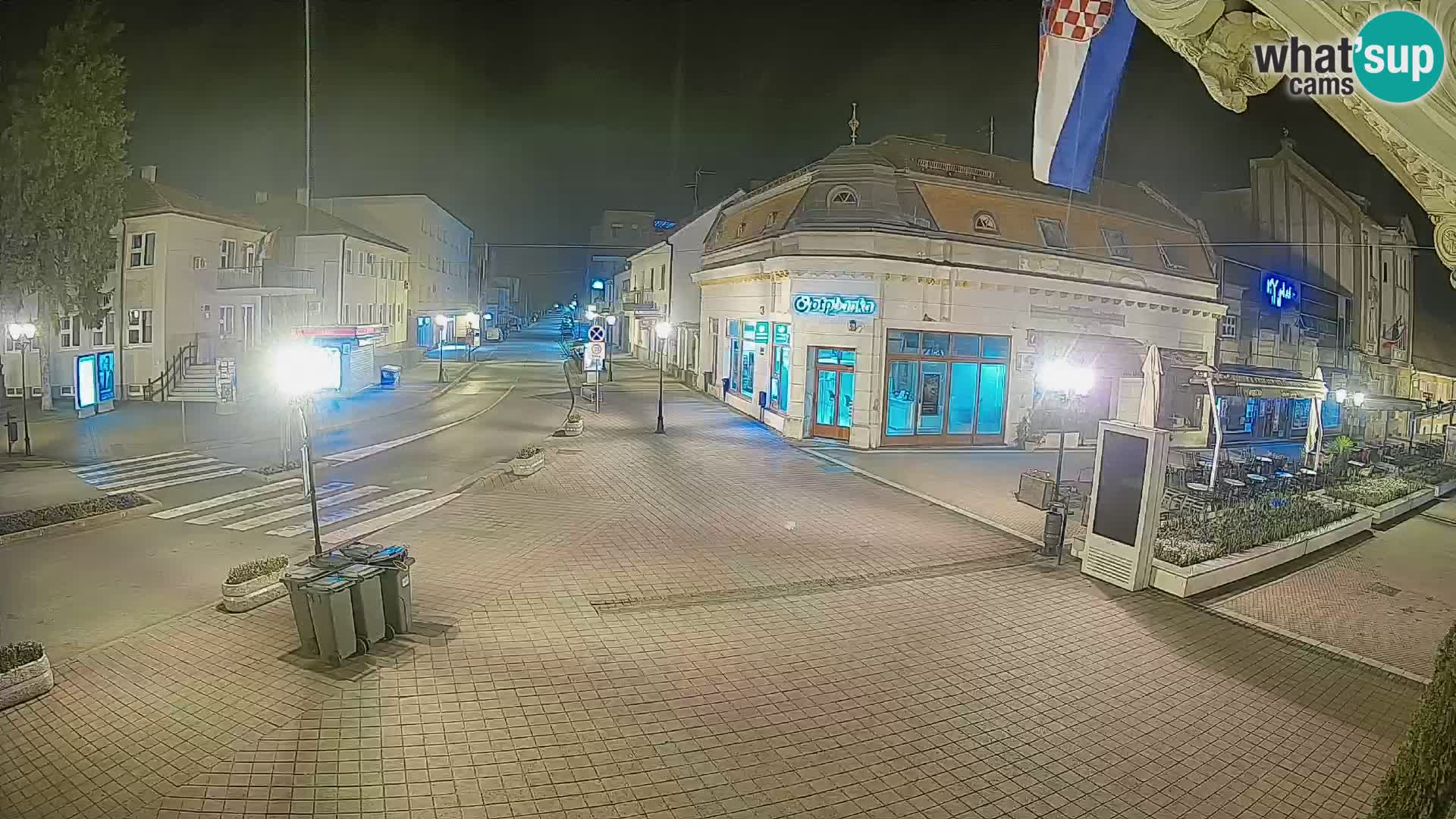 Djakovo webcam – Korzo