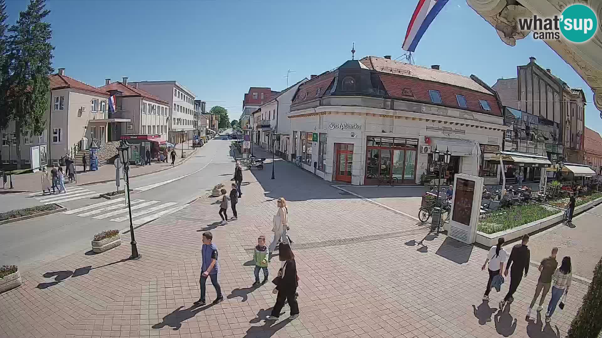 Djakovo webcam – Korzo