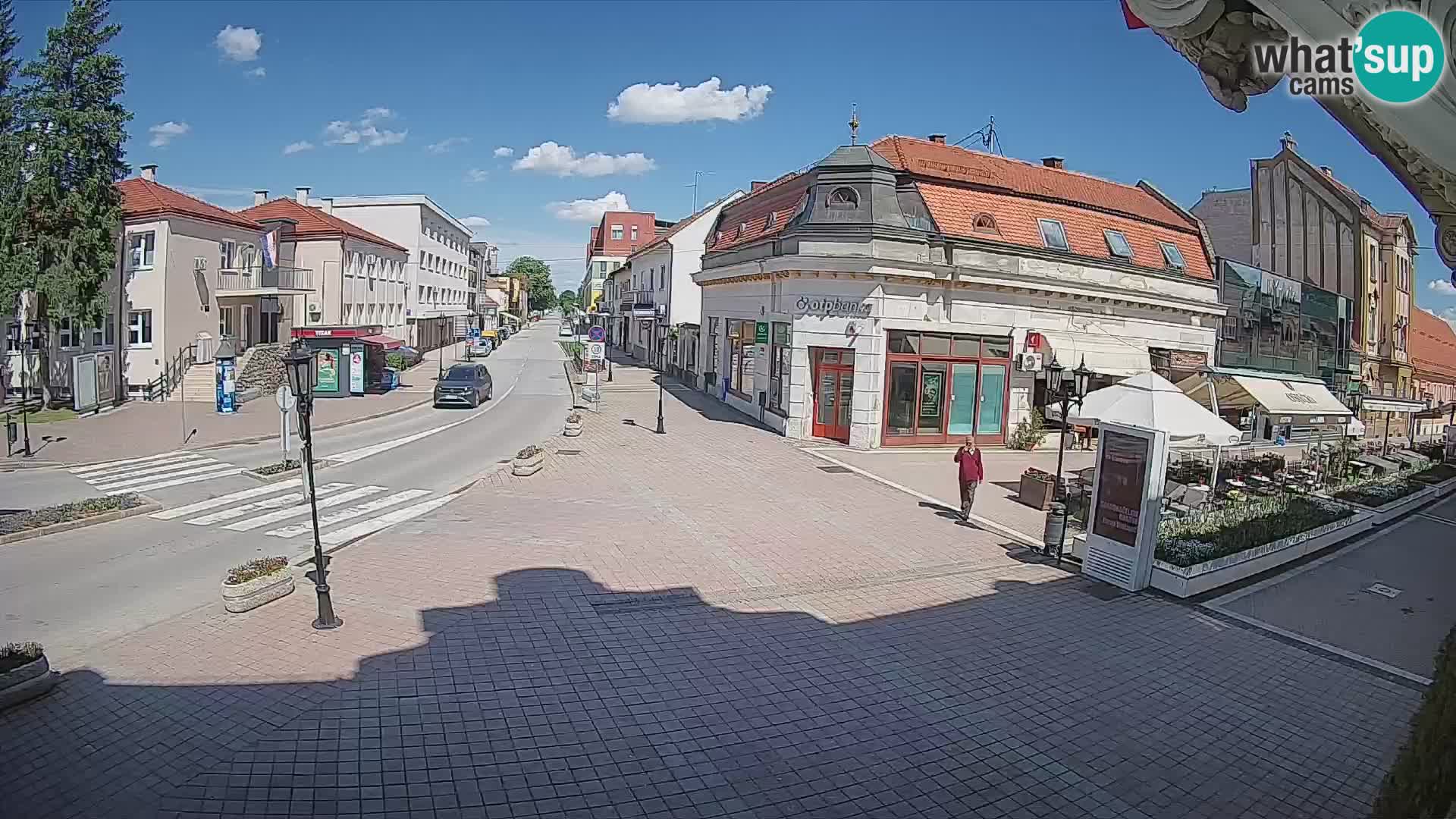 Djakovo live webcam – Korzo