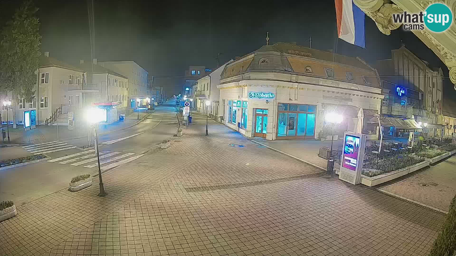 Djakovo live webcam – Korzo