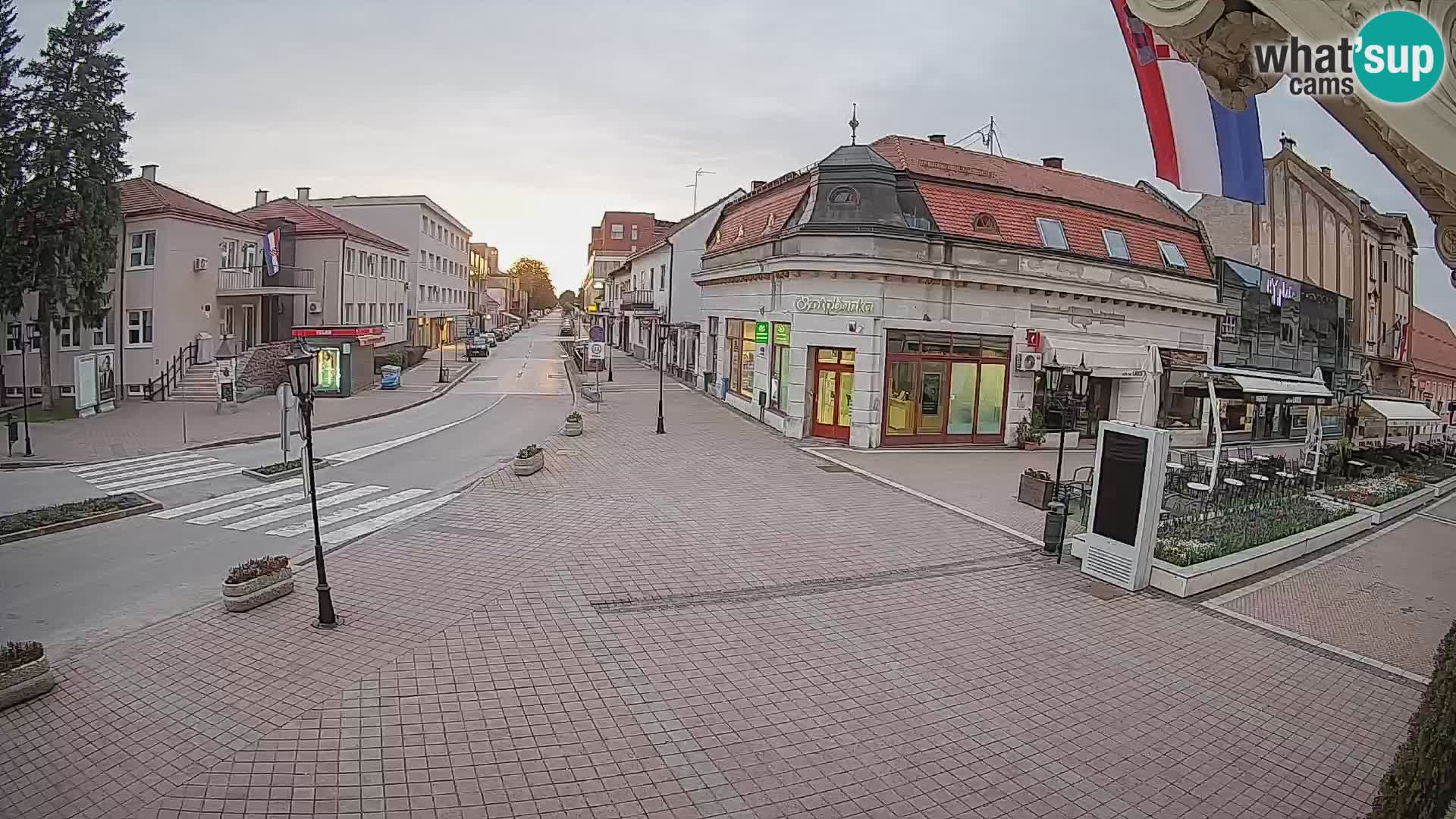 Djakovo webcam – Korzo
