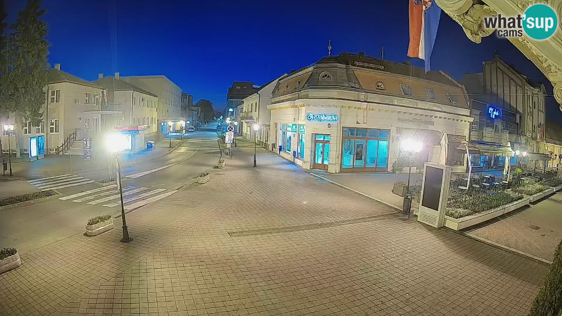 Djakovo webcam – Korzo